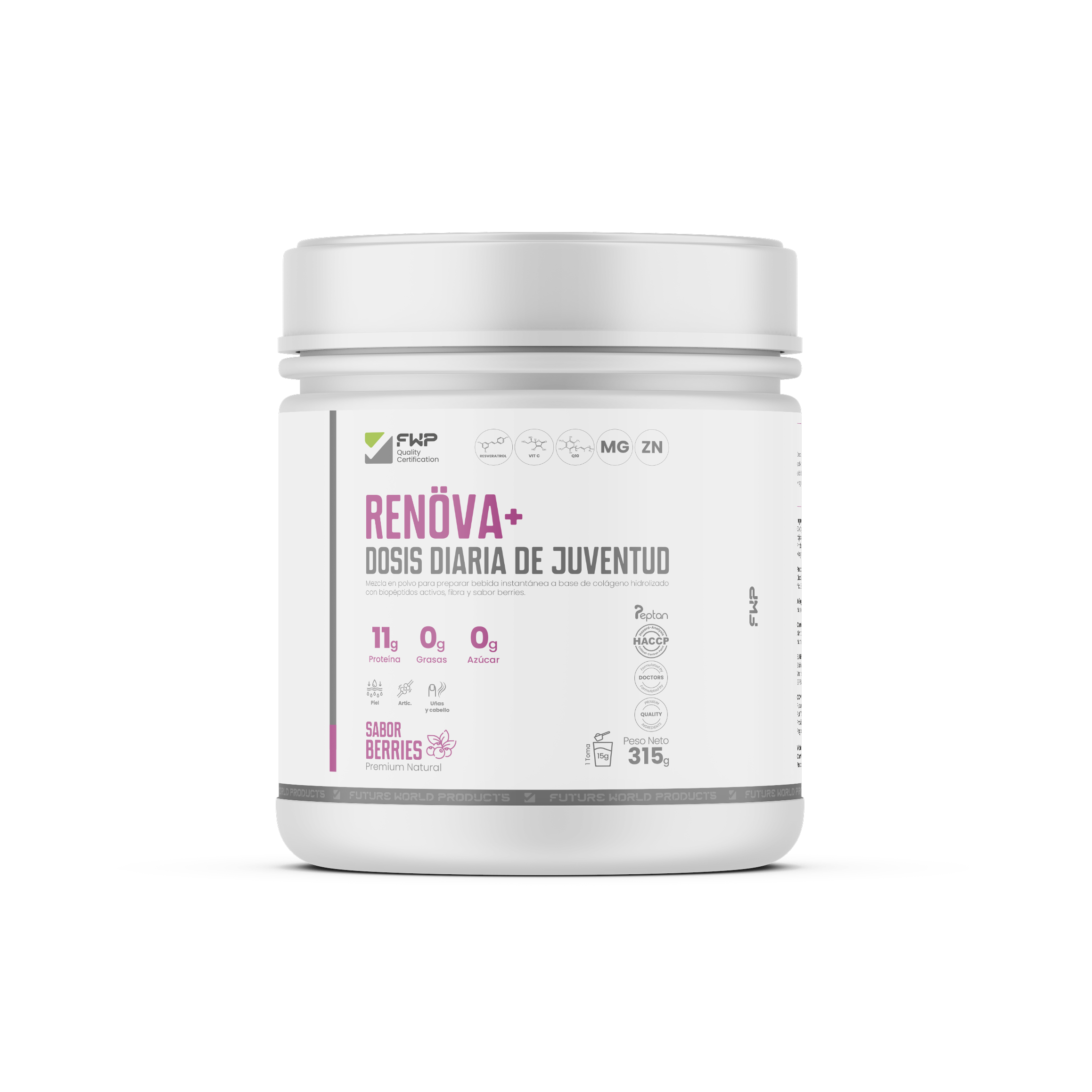RENÖVA+ sabor berries de FWP Chile